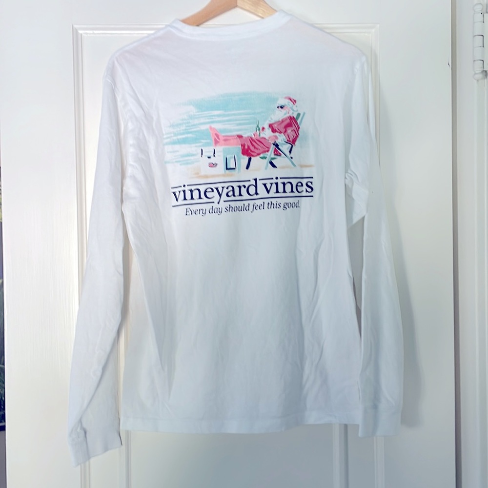 Vineyard Vines Santa Shirt